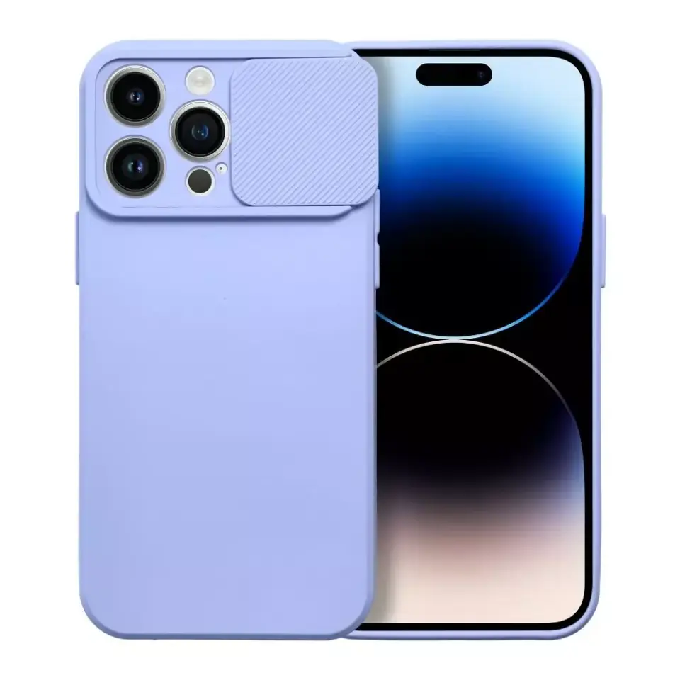 ⁨Futerał SLIDE do IPHONE 14 Pro Max lawendowy⁩ w sklepie Wasserman.eu