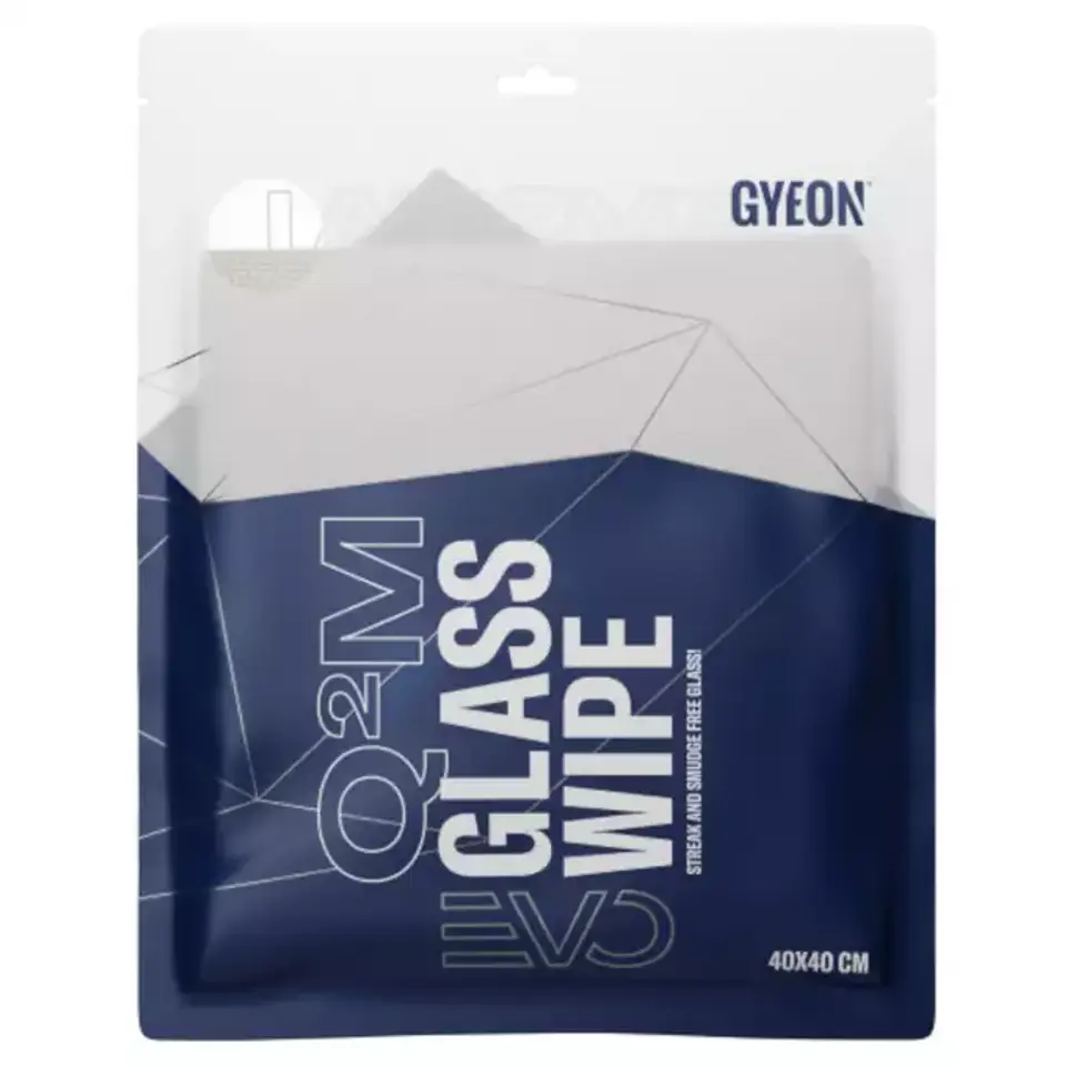 ⁨Gyeon Q2M GlassWipe EVO 40x40cm - mikrofibra waflowa do szyb 390 g/m²⁩ w sklepie Wasserman.eu