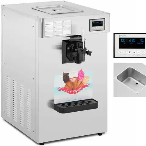 ⁨Maszyna automat do lodów włoskich 1150 W 18 l/h - 1 smak⁩ w sklepie Wasserman.eu