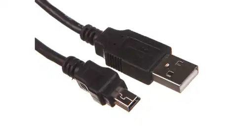 ⁨Kabel adapter USB 2.0 High Speed - miniUSB 1,8m 50767⁩ w sklepie Wasserman.eu