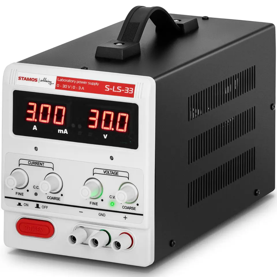 Zasilacz laboratoryjny serwisowy 0-30 V 0-3 A DC 125 W LED w sklepie Wasserman.eu