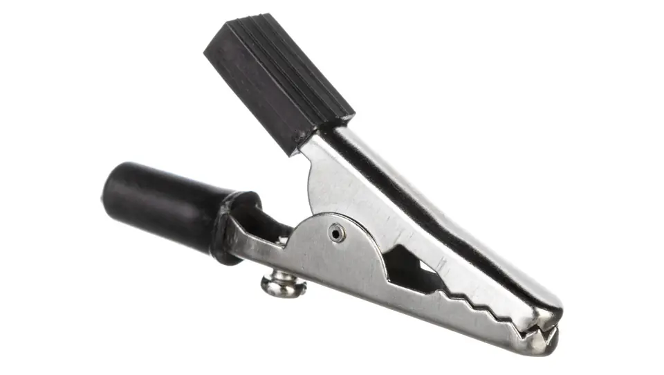 Krokodylek 45mm czarny 11414 w sklepie Wasserman.eu