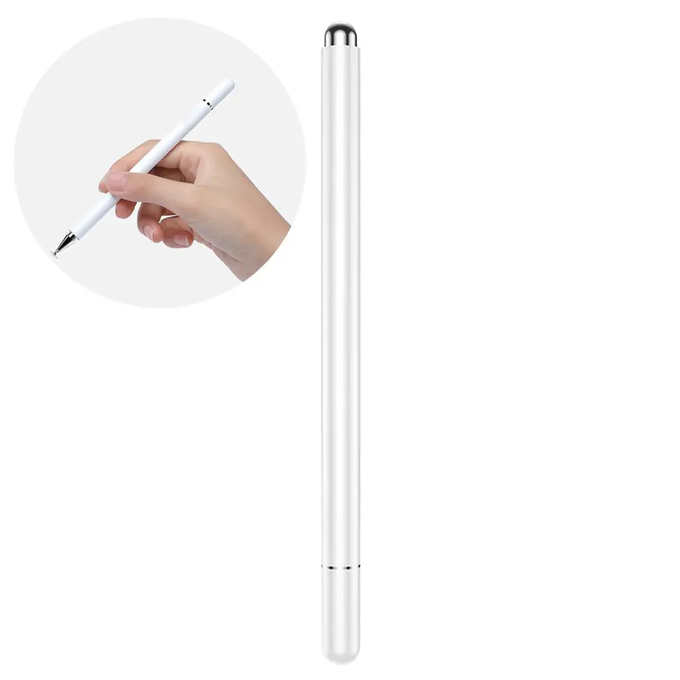 Joyroom pasywny pojemnościowy rysik stylus pen do telefonu tabletu biały (JR-BP560) w sklepie Wasserman.eu