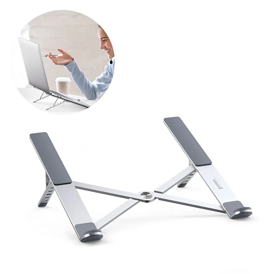 ⁨Laptop stand UGREEN LP451, 8-17'', foldable (silver)⁩ at Wasserman.eu