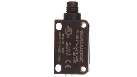 ⁨Czujnik fotoelektryczny 10-30V DC M8 4-pinowy PNP zadzałanie 0,1-0,5m S100-PR-5-C10-PK 950811210⁩ w sklepie Wasserman.eu