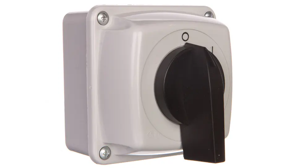 ⁨Cam switch 0-I 1P 25A in IP65 housing Arc E25-53 952553⁩ at Wasserman.eu