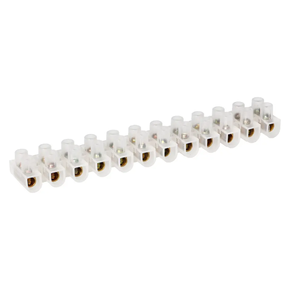 ⁨Listwa zaciskowa 12-torowa ECO, max.10mm2,PE, 10 szt.⁩ w sklepie Wasserman.eu