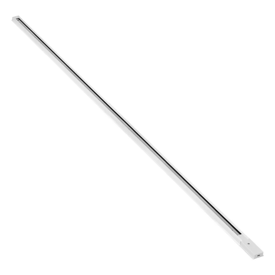 ⁨Szynoprzewód aluminiowy biały 200cm, 85-265V, dwa przewody⁩ w sklepie Wasserman.eu