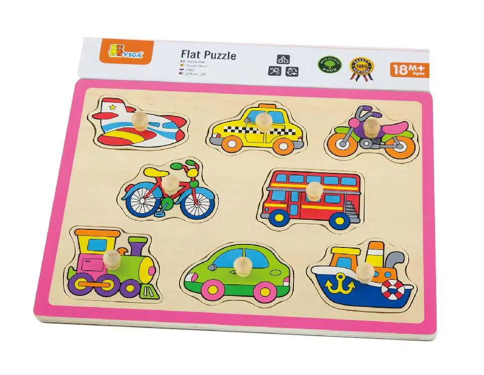 Viga 50016 Puzzle - pojazdy w sklepie Wasserman.eu
