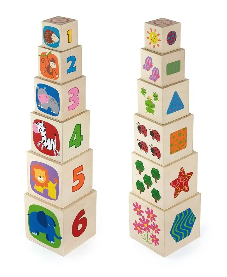 ⁨Viga 50392 Piramidka edukacyjna⁩ w sklepie Wasserman.eu