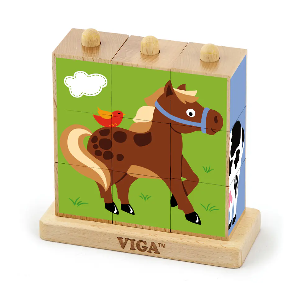 Viga 50833 Kostki logiczne - farma w sklepie Wasserman.eu