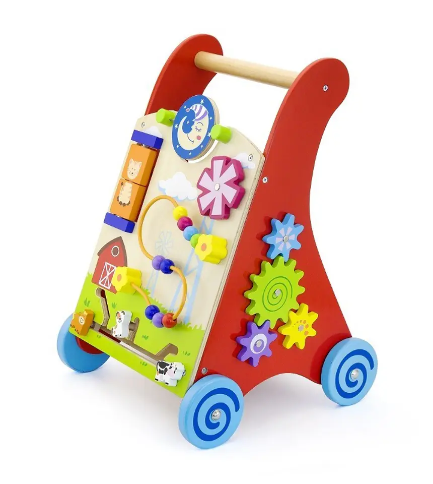 ⁨Viga 50950 Edukacyjny chodzik dla dzieci - red⁩ w sklepie Wasserman.eu
