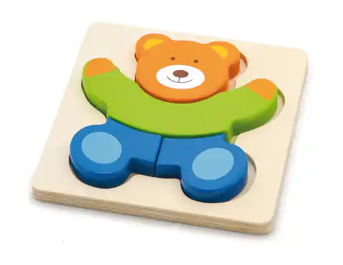⁨Viga 50169 Baby's first puzzle - teddy bear⁩ at Wasserman.eu