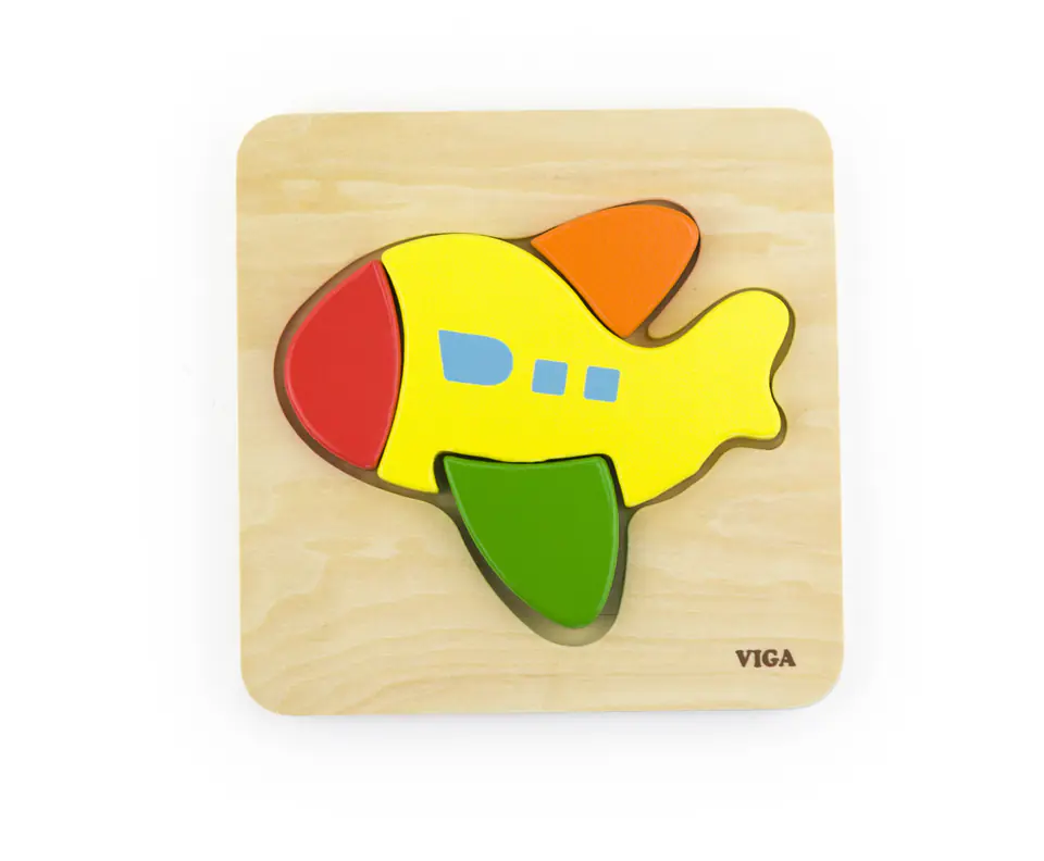 ⁨Viga 50173 Baby's first puzzle - plane⁩ at Wasserman.eu