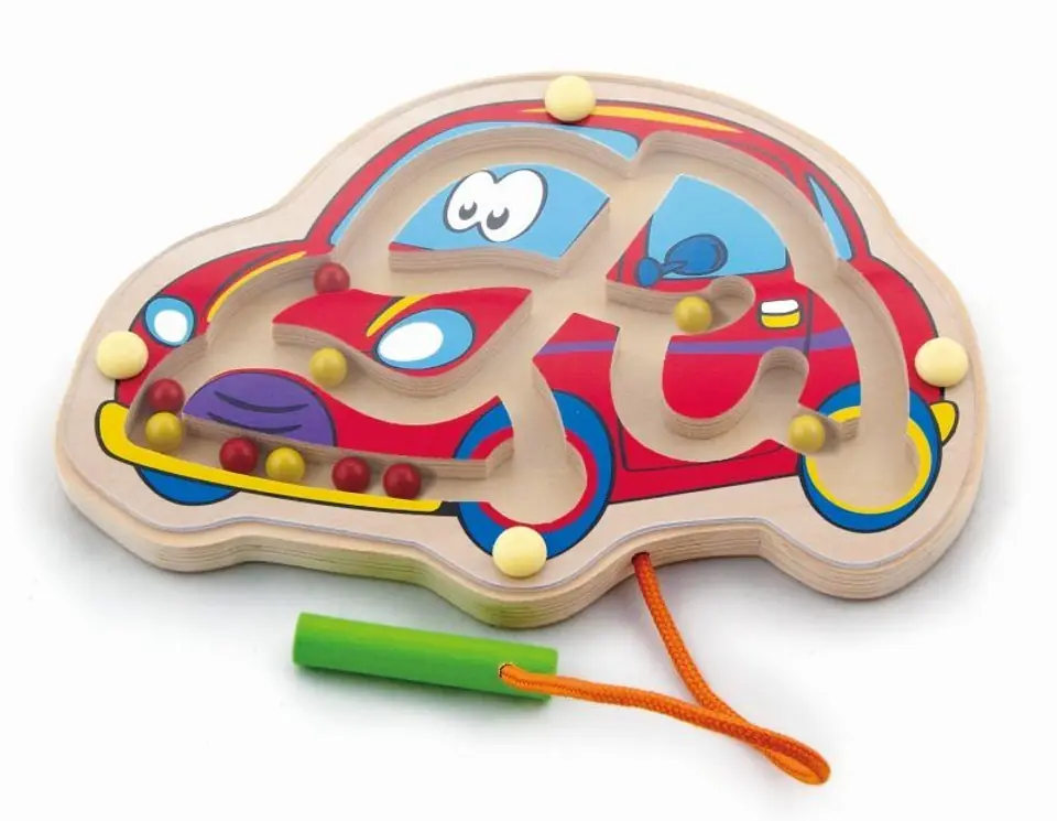 ⁨Viga 50163 Magnetic labyrinth - toy car⁩ at Wasserman.eu