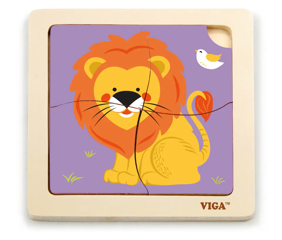 ⁨Viga 51316 Puzzle on a pad - Lion⁩ at Wasserman.eu