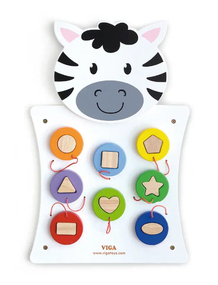 ⁨Viga 50681 Tablica manipulacyjna - Zebra⁩ w sklepie Wasserman.eu