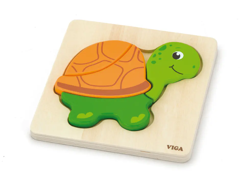 ⁨Viga 59933 First puzzle baby - turtle⁩ at Wasserman.eu