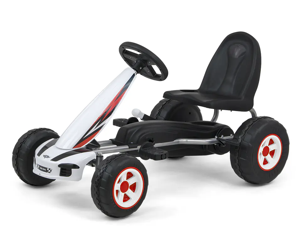 ⁨Viper White pedal go-kart⁩ at Wasserman.eu