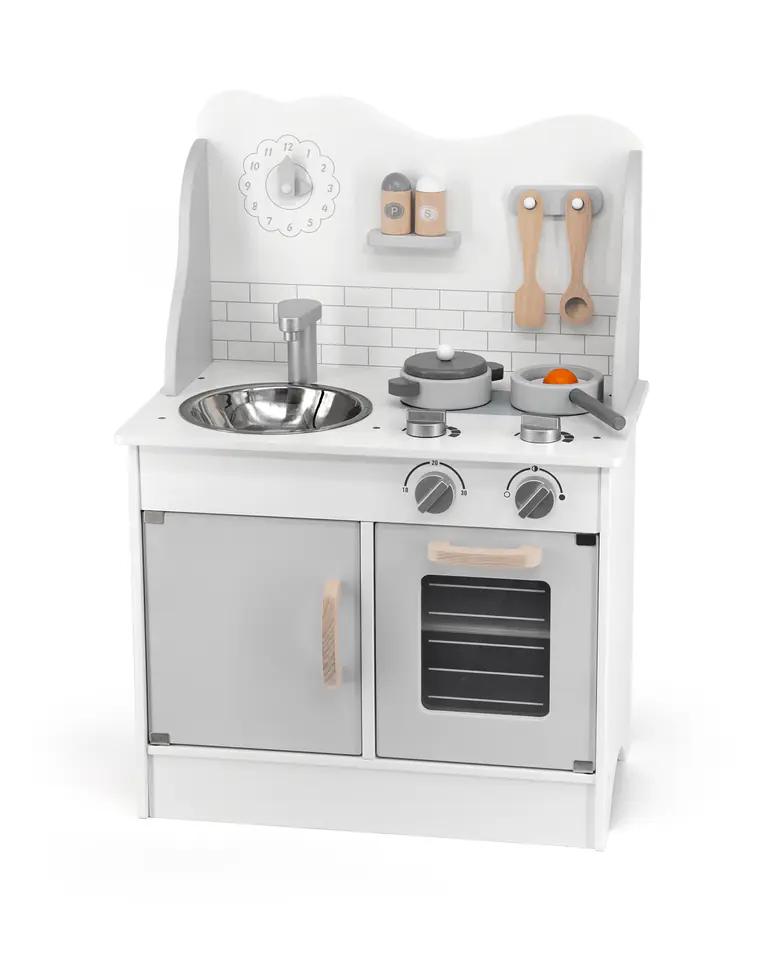 ⁨Viga 44049 PolarB Kuchnia z akcesoriami eco gray⁩ w sklepie Wasserman.eu