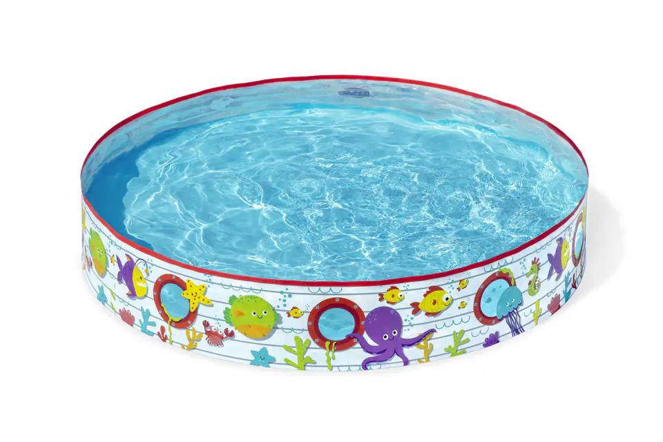 ⁨Bestway 55029 BASENIK ROZPOROWY FILL 'N FUN BURTA STATKU Z OKIENKAMI 152cm x 25cm⁩ w sklepie Wasserman.eu