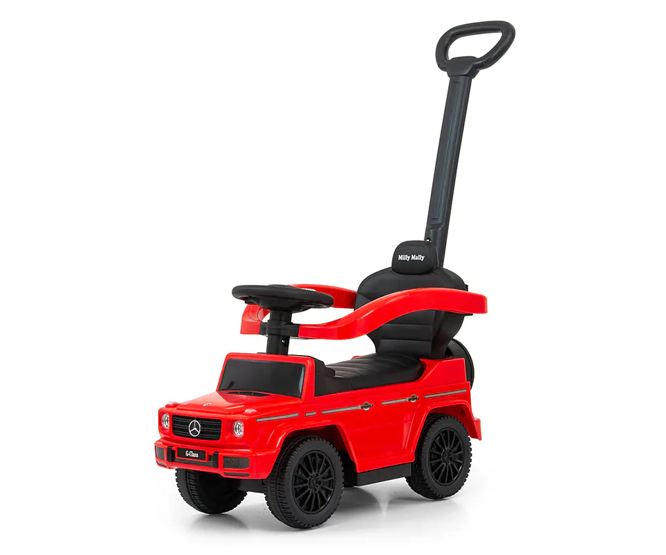 ⁨Pojazd z rączką MERCEDES G350d Red⁩ w sklepie Wasserman.eu