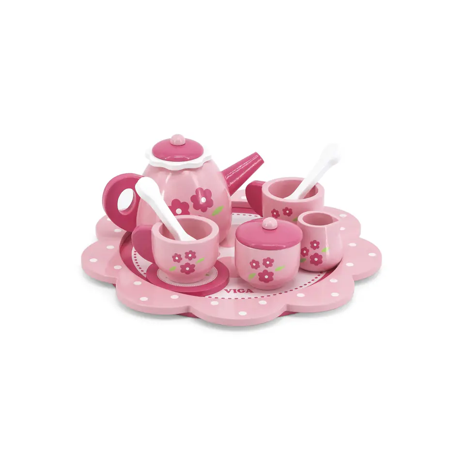 Viga 44543 Serwis do herbaty i kawy pink flower w sklepie Wasserman.eu