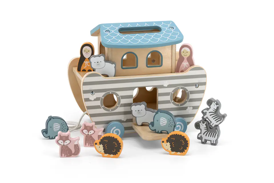 ⁨Viga 44051 Shape Sorter -Noah's Ark⁩ at Wasserman.eu