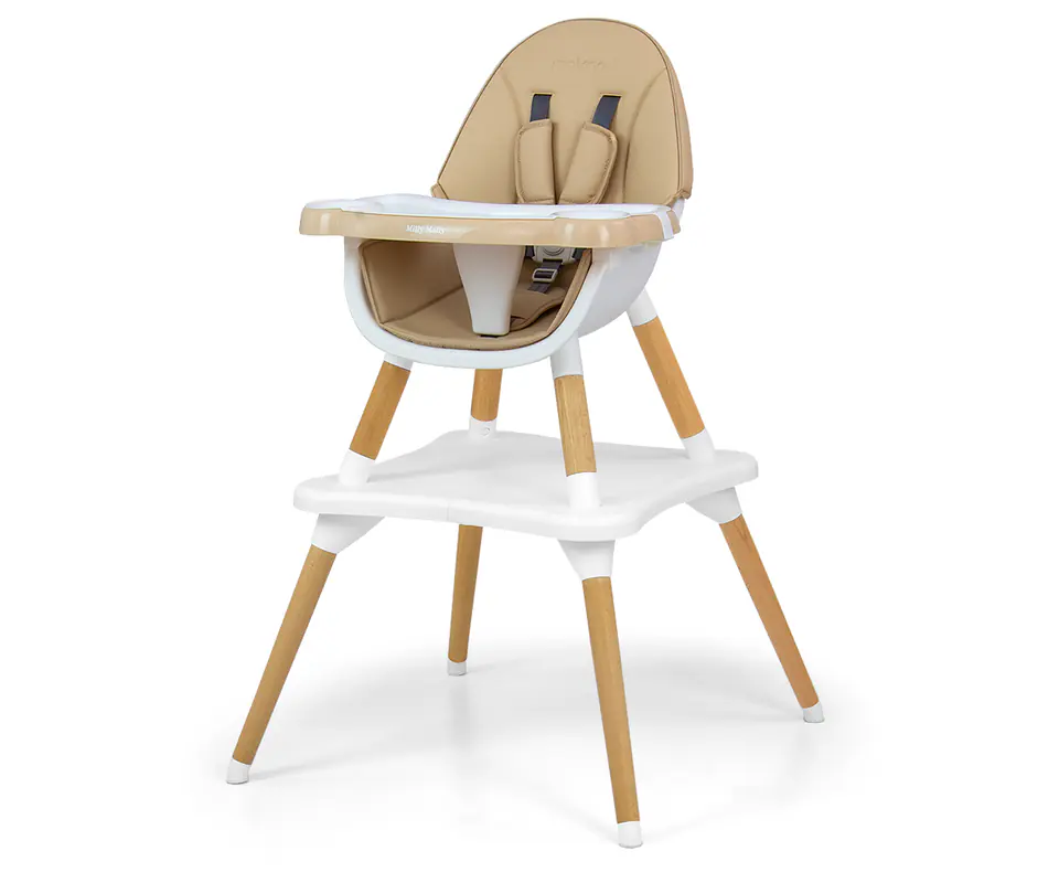 ⁨Krzesełko do karmienia 2w1 Malmo Beige⁩ at Wasserman.eu