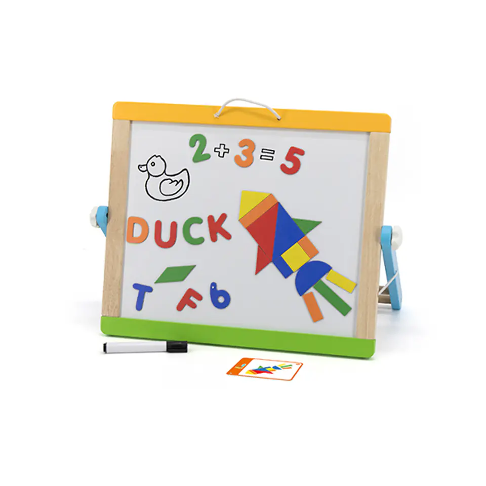⁨Viga 44545 Mała tablica dwustronna z akcesoriami⁩ w sklepie Wasserman.eu