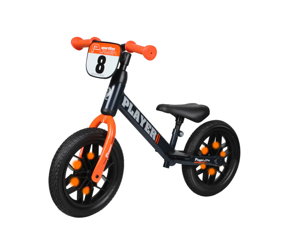 ⁨Qplay Balance Bike Player Orange⁩ at Wasserman.eu