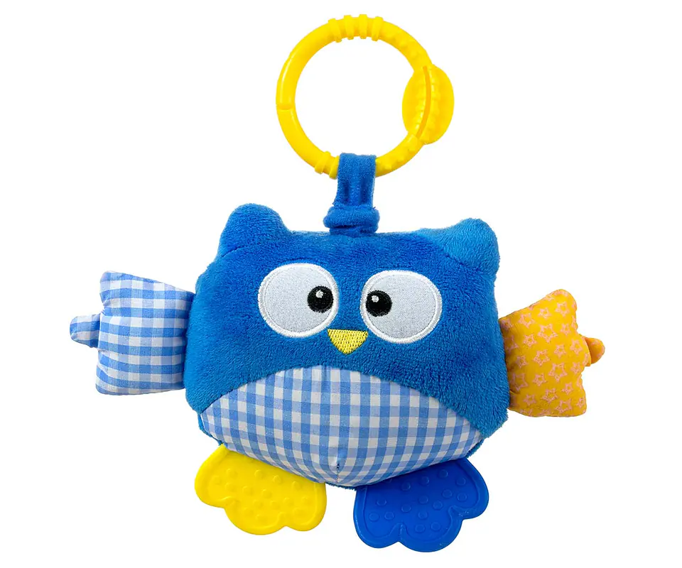 ⁨Zawieszka pluszowa Sówka - Cutie owl - 2881 BLUE⁩ at Wasserman.eu