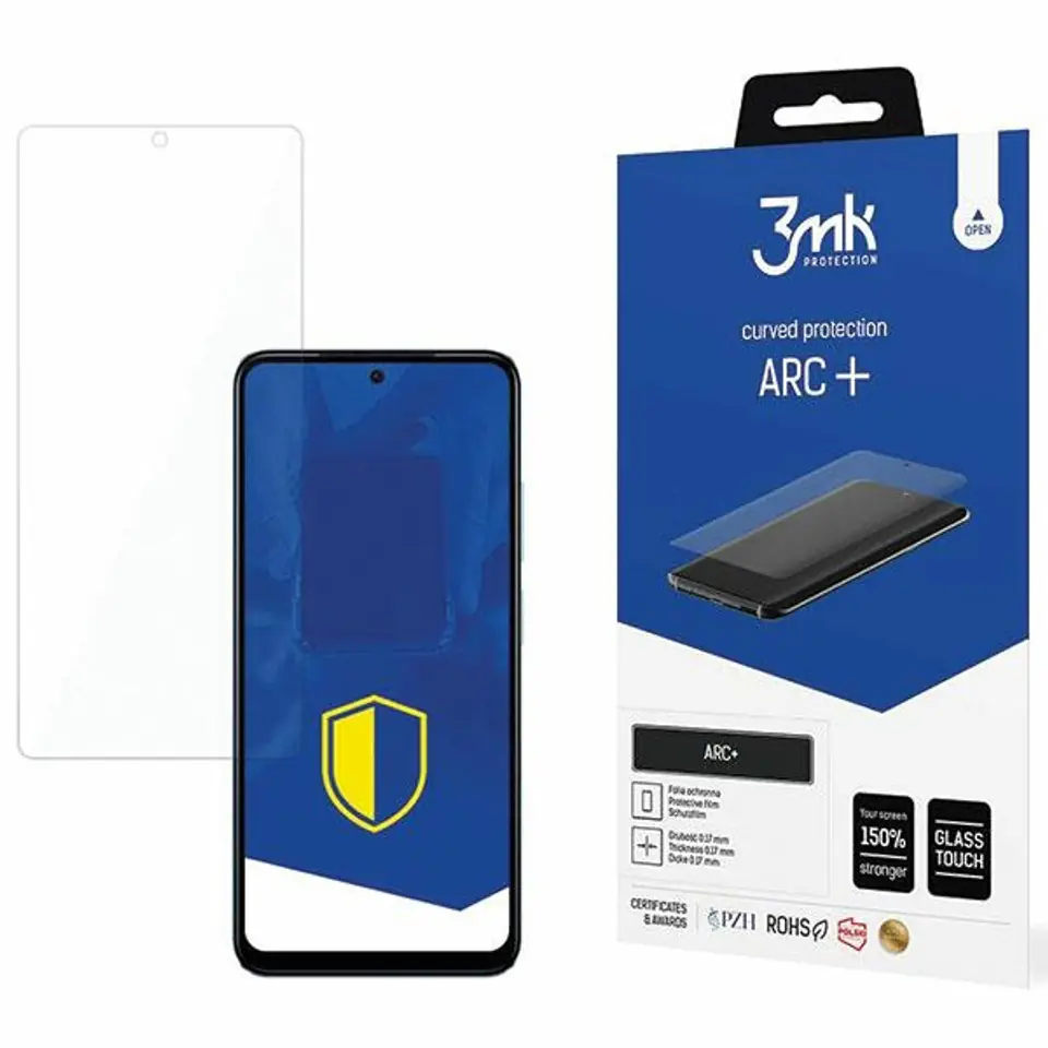 ⁨3MK Folia ARC+ Xiaomi Redmi Note 12sFolia Fullscreen⁩ w sklepie Wasserman.eu
