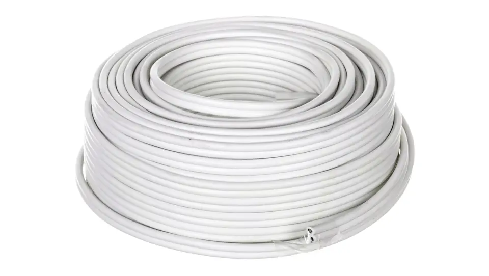 ⁨Speaker cable CU 2x2,5 OFC white 15116 /25m/⁩ at Wasserman.eu