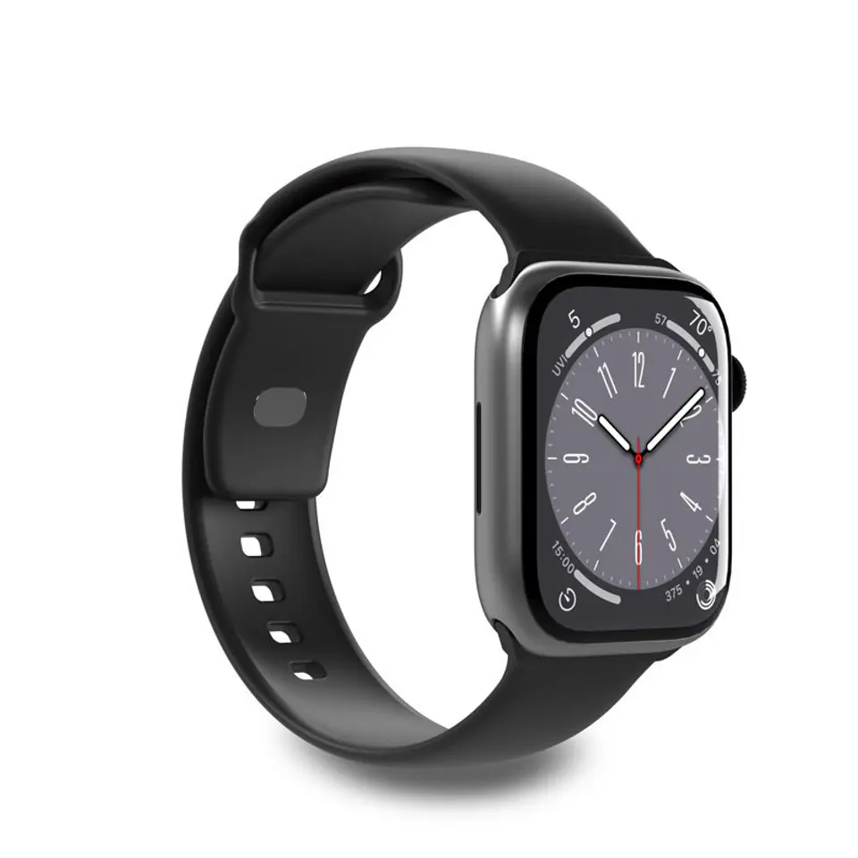 ⁨PURO ICON - Elastyczny pasek do Apple Watch 38/40/41 mm (S/M & M/L) (Black)⁩ w sklepie Wasserman.eu