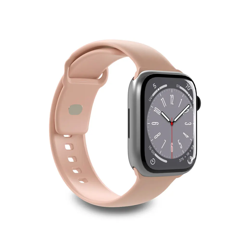 ⁨PURO ICON - Elastyczny pasek do Apple Watch 38/40/41 mm (S/M & M/L) (Dusty Pink)⁩ w sklepie Wasserman.eu