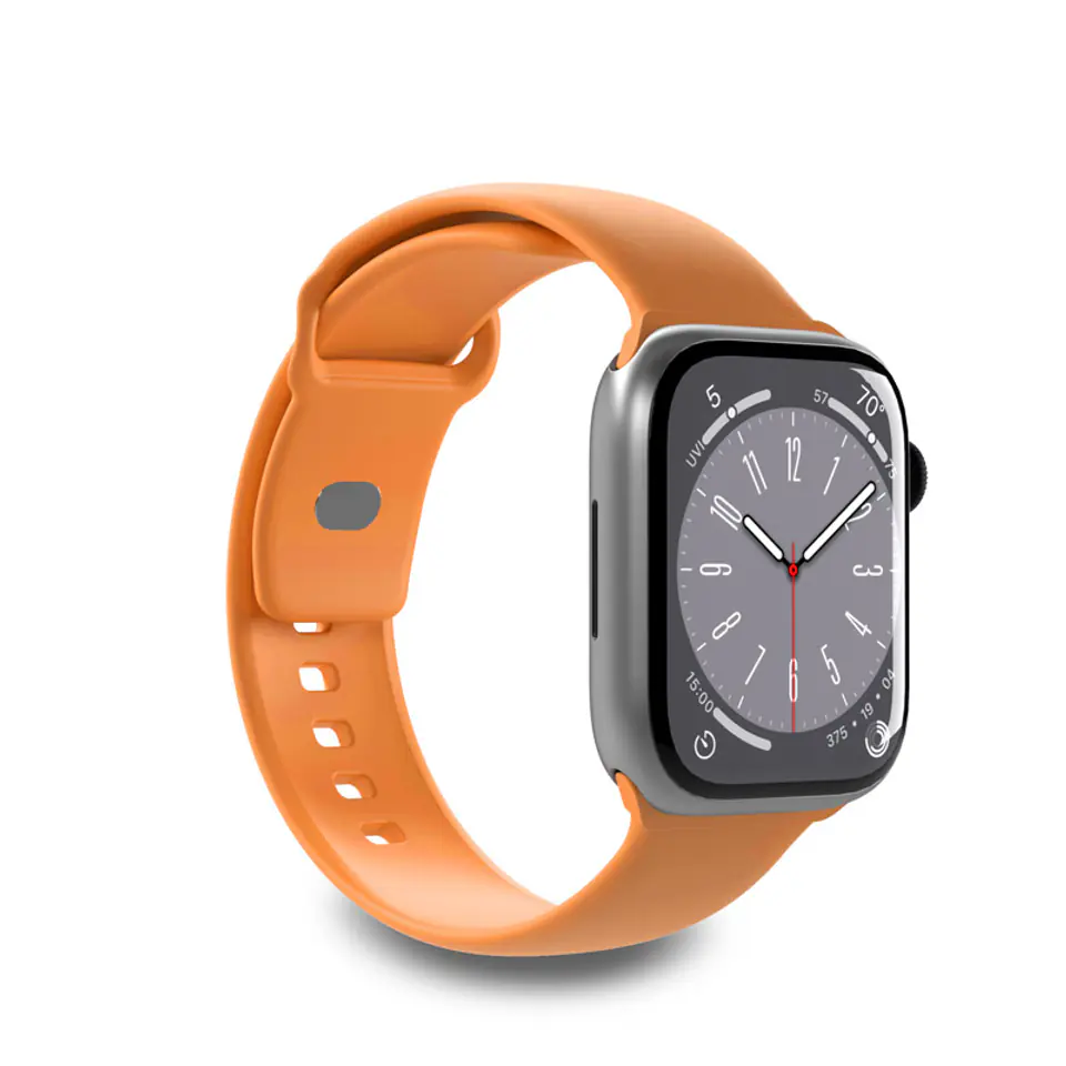 ⁨PURO ICON - Elastyczny pasek do Apple Watch 42/44/45/49 mm (S/M & M/L) (Apricot)⁩ w sklepie Wasserman.eu