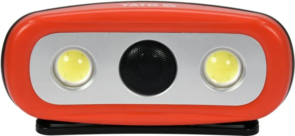 REFLEKTOR PRZENOŚNY Z GŁOŚNIKIEM 2X15W, 2000LM, LI-ION,IP44 w sklepie Wasserman.eu