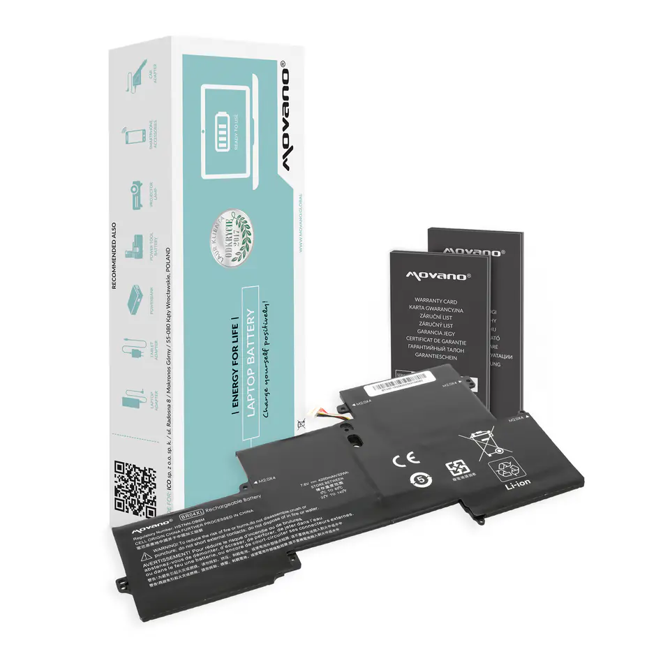 Bateria Movano do HP EliteBook Folio 1020 G1 w sklepie Wasserman.eu