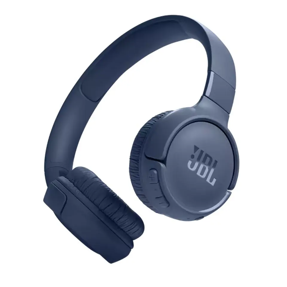 ⁨Słuchawki JBL TUNE 520 BT (blue, bezprzewodowe, nauszne)⁩ w sklepie Wasserman.eu