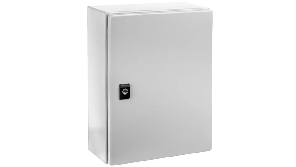 ⁨Obudowa CRN 400x300x150mm IP66 z płytą montażową NSYCRN43150P⁩ w sklepie Wasserman.eu