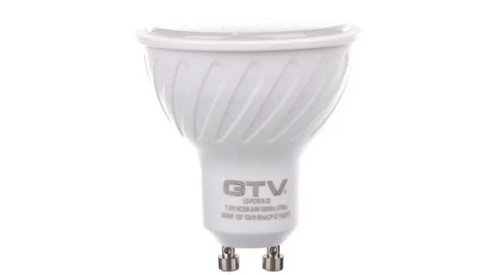 ⁨LED bulb GU10 7,5W 570lm 3000K AC230V 120st. LD-PC7510-30⁩ at Wasserman.eu