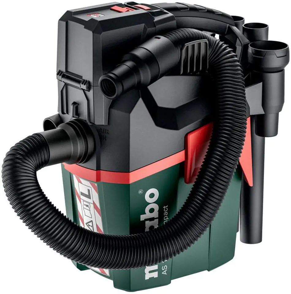 ⁨Metabo odkurzacz akumulatorowy AS 18 L PC Compact⁩ w sklepie Wasserman.eu