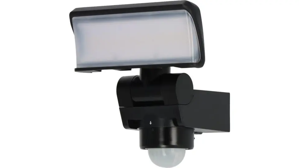 ⁨Reflektor LED WS 2050 SP z czujnikiem ruchu, 1680lm, IP44, czarny 1178080110⁩ w sklepie Wasserman.eu