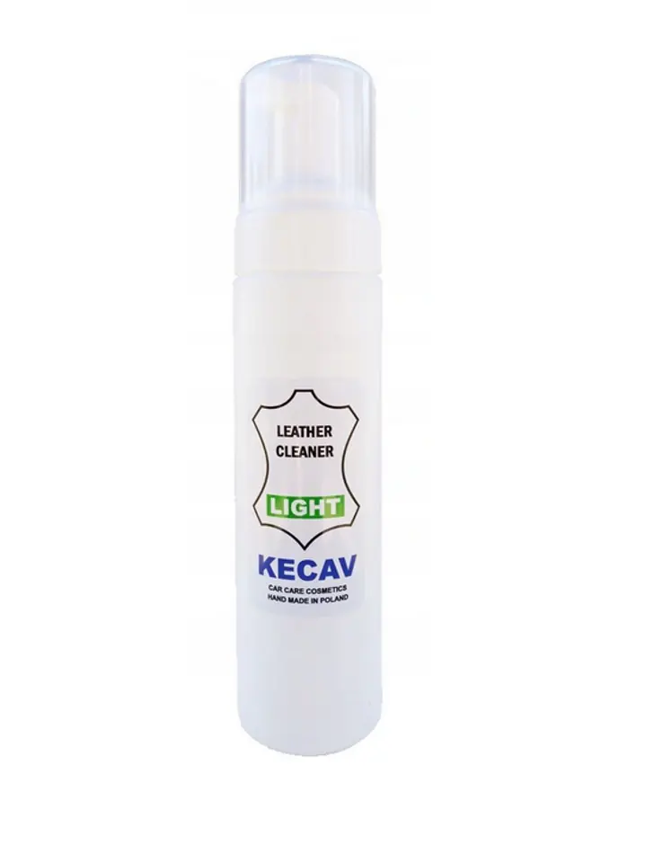 ⁨Kecav Leather Cleaner Light 230ml - preparat do czyszczenia skór⁩ w sklepie Wasserman.eu