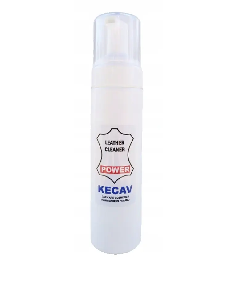 ⁨Kecav Leather Cleaner Power 230ml - preparat do czyszczenia mocno zabrudzonych skór⁩ w sklepie Wasserman.eu