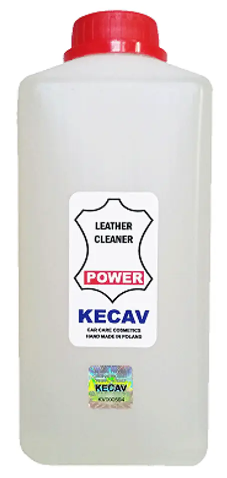 ⁨Kecav Leather Cleaner Power 1L - preparat do czyszczenia skór⁩ w sklepie Wasserman.eu