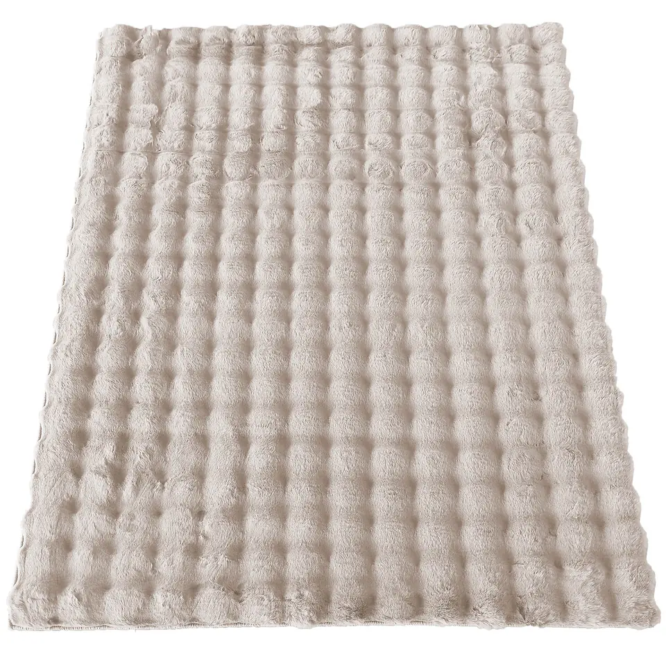 ⁨Dywan MERLIN 3D Latte : Kolor - ecru, Rozmiar - 160 x 200 cm⁩ w sklepie Wasserman.eu