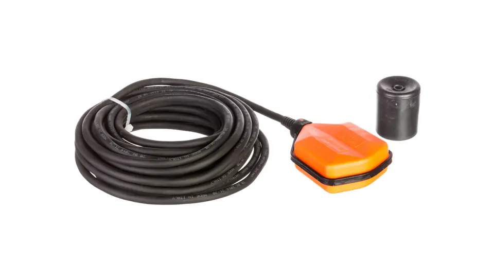 ⁨Float switch with NEOPREN 10m cable for pure and grey water with counterweight LVFSN1W10⁩ at Wasserman.eu