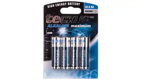 ⁨Bateria alkaliczna LR6 / AA 1,5V 23633 /4szt./⁩ w sklepie Wasserman.eu